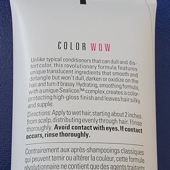 WOW Color Security Conditioner by Color Wow for Unisex 8.4 oz Conditioner - Picture 5 of 8